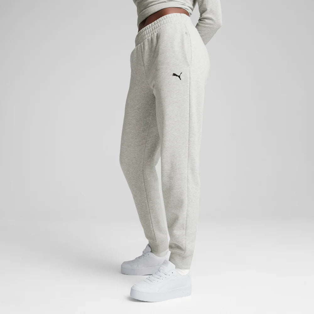 Puma Women's Sweatpants - Light Gray Heather