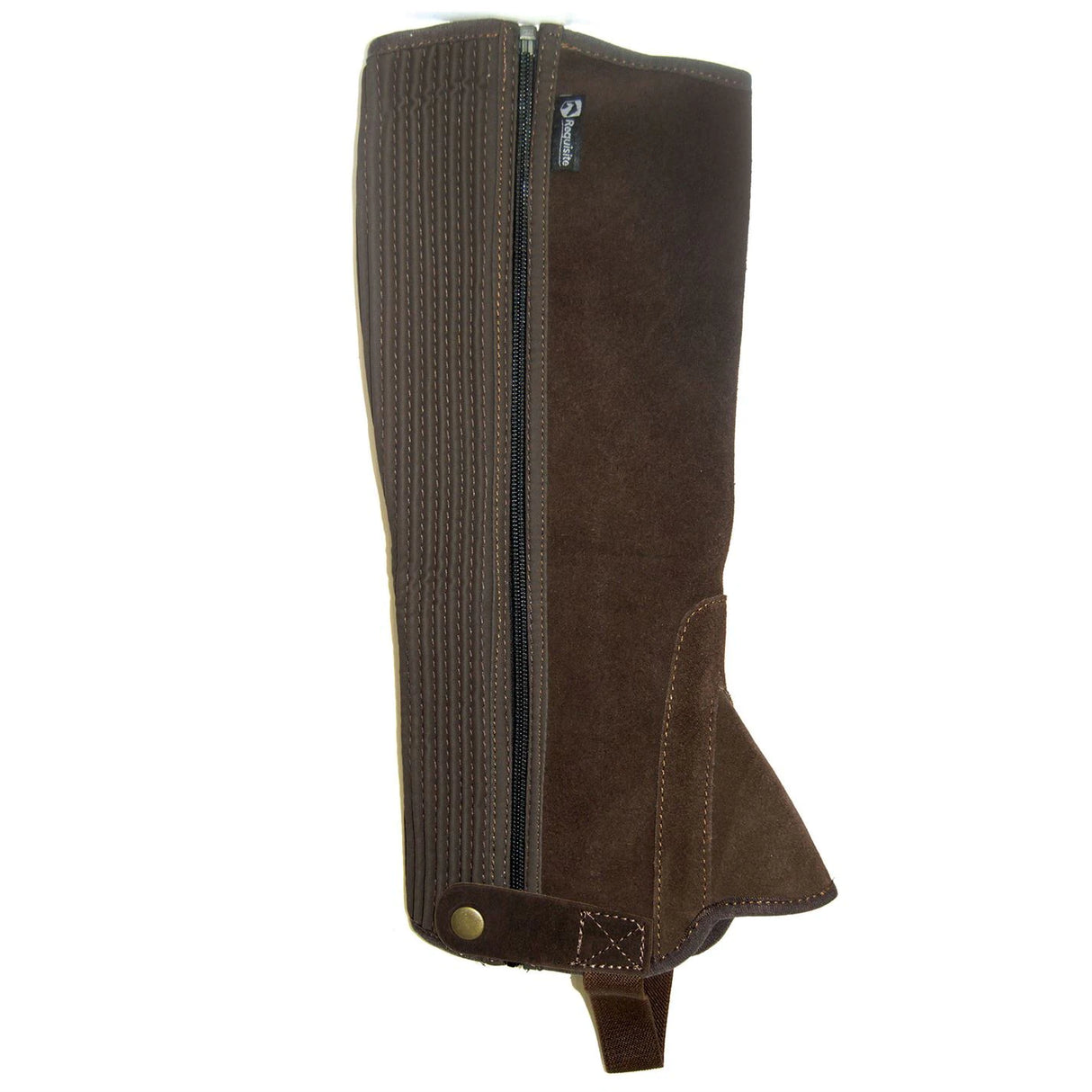 Requisite Women's Suede Half Chaps Medium - Brown - Medium