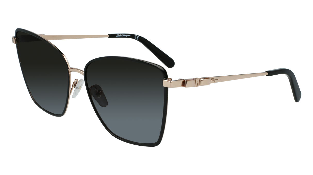 Salvatore Ferragamo SF279S Womens Sunglasses - Rose Gold/Black