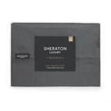 Sheraton Luxury Maison 1000 Thread Count Cotton Rich 4 Piece Sheet Set Queen Fossil