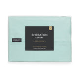 Sheraton Luxury Maison 1000TC 4 Piece Cotton Rich Sheet Set Aqua Foam