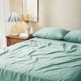 Sheraton Luxury Maison 1000TC 4 Piece Cotton Rich Sheet Set Aqua Foam