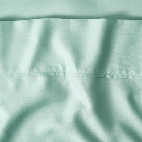 Sheraton Luxury Maison 1000TC Cotton Rich 3 Piece Sheet Set Single Aqua Foam