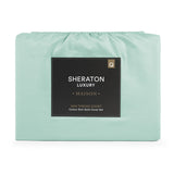 Sheraton Luxury Maison 1000TC Cotton Rich Quilt Cover Set Aqua Foam