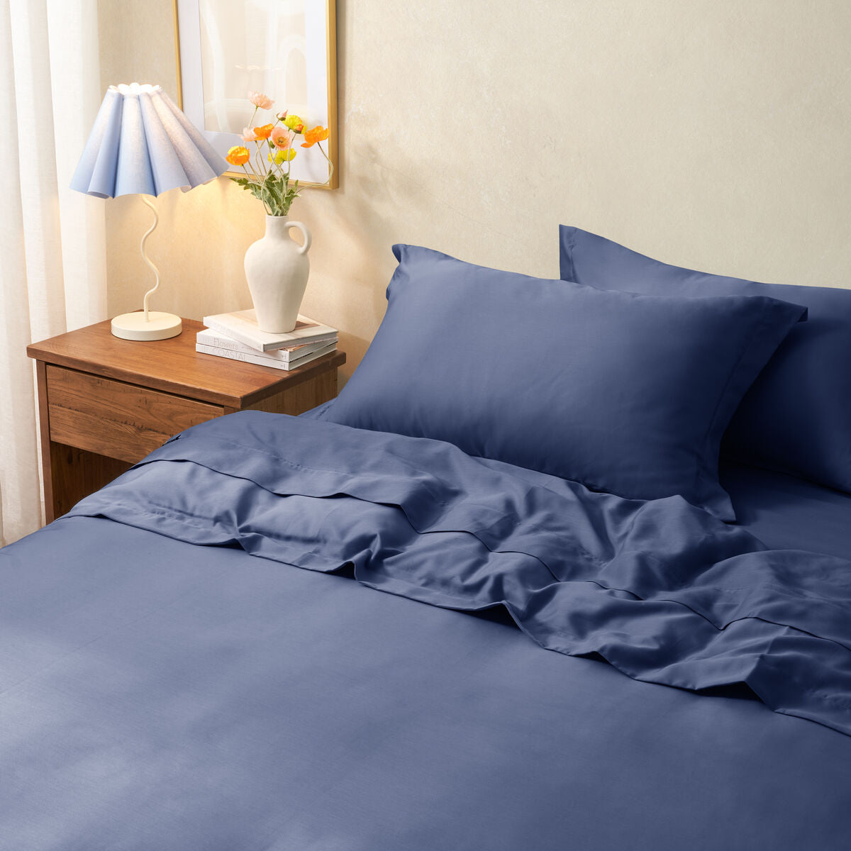 Sheraton Luxury Maison 1000TC Cotton Rich Quilt Cover Set Nightfall