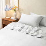 Sheraton Luxury Maison 1000TC Cotton Rich Quilt Cover Set White