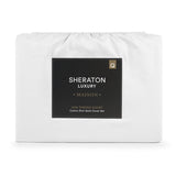 Sheraton Luxury Maison 1000TC Cotton Rich Quilt Cover Set White