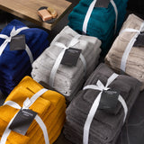 Sheraton Luxury Maison Byron 7 Piece Towel Set Charcoal - 7 Piece