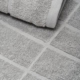 Sheraton Luxury Maison Subway 5 Piece Towel Set Silver Grey - 5 Piece
