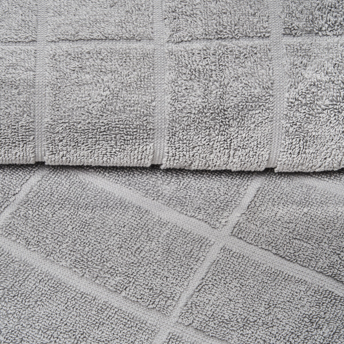 Sheraton Luxury Maison Subway 5 Piece Towel Set Silver Grey - 5 Piece