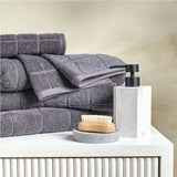 Sheraton Luxury Maison Subway 5 Piece Towel Set Slate - 5 Piece