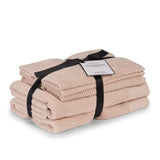 Sheraton Luxury Marlon 5 Piece Towel Pack - Blush - 5 Set