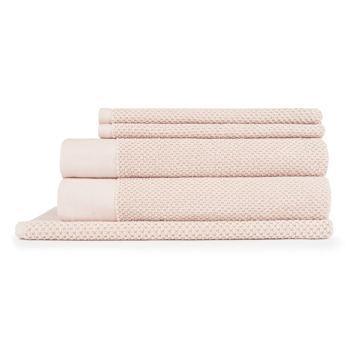 Sheraton Luxury Marlon 5 Piece Towel Pack - Blush - 5 Set