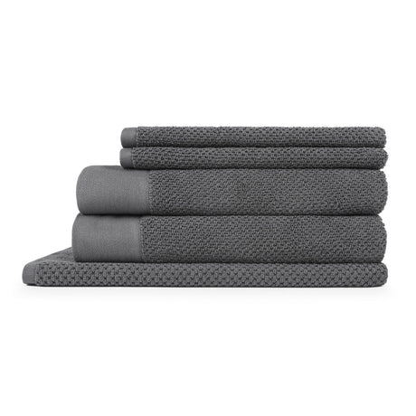 Sheraton Luxury Marlon 5 Piece Towel Pack - Dark Charcoal - 5 Set