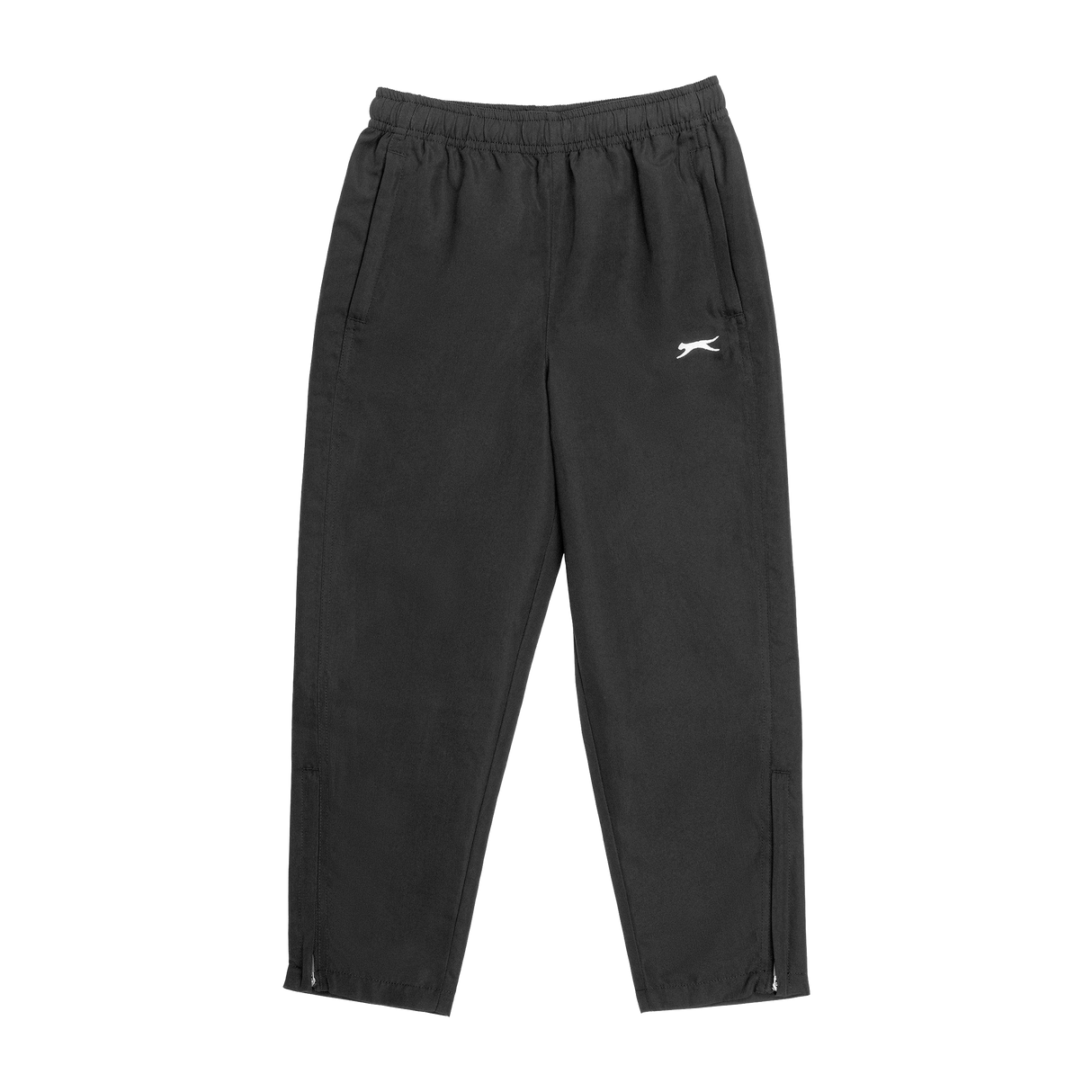 Slazenger Junior Boys Open Hem Woven Pants - Black