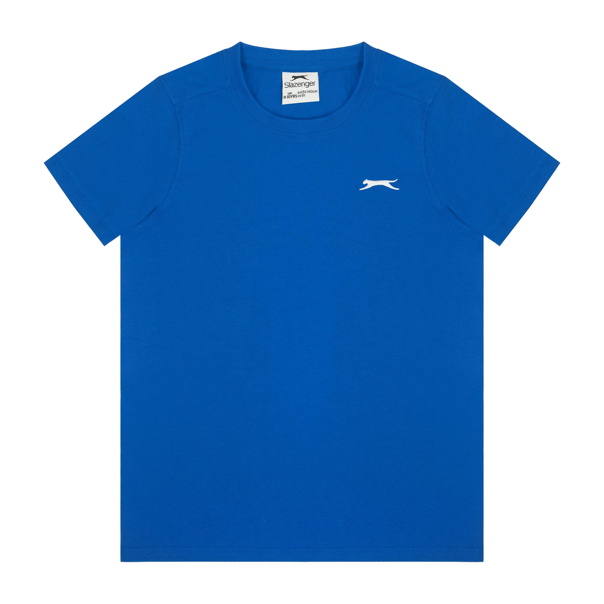 Slazenger Junior Boys Plain T-Shirt - Royal Blue
