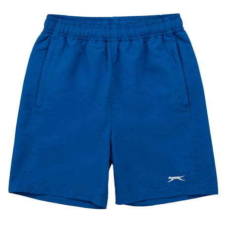 Slazenger Junior Boys Woven Shorts in Blue