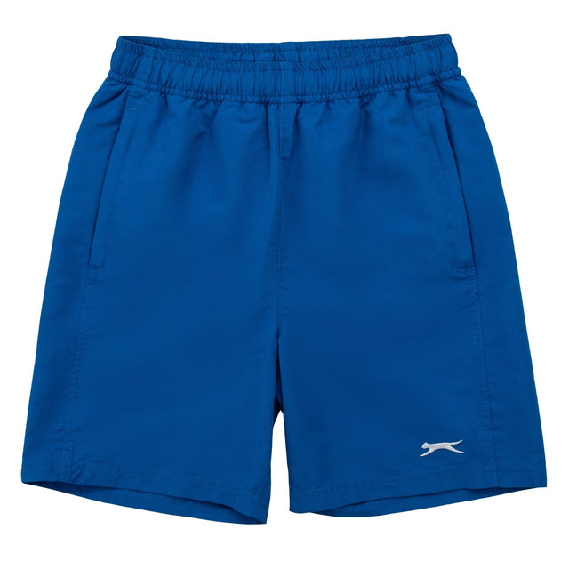 Slazenger Junior Boys Woven Shorts in Blue