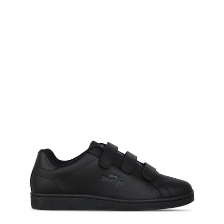 Slazenger Men's Ash Strap Trainers Black/Charcoal