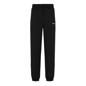 Slazenger Men's Cuffed Fleece Jogging Pants in Black