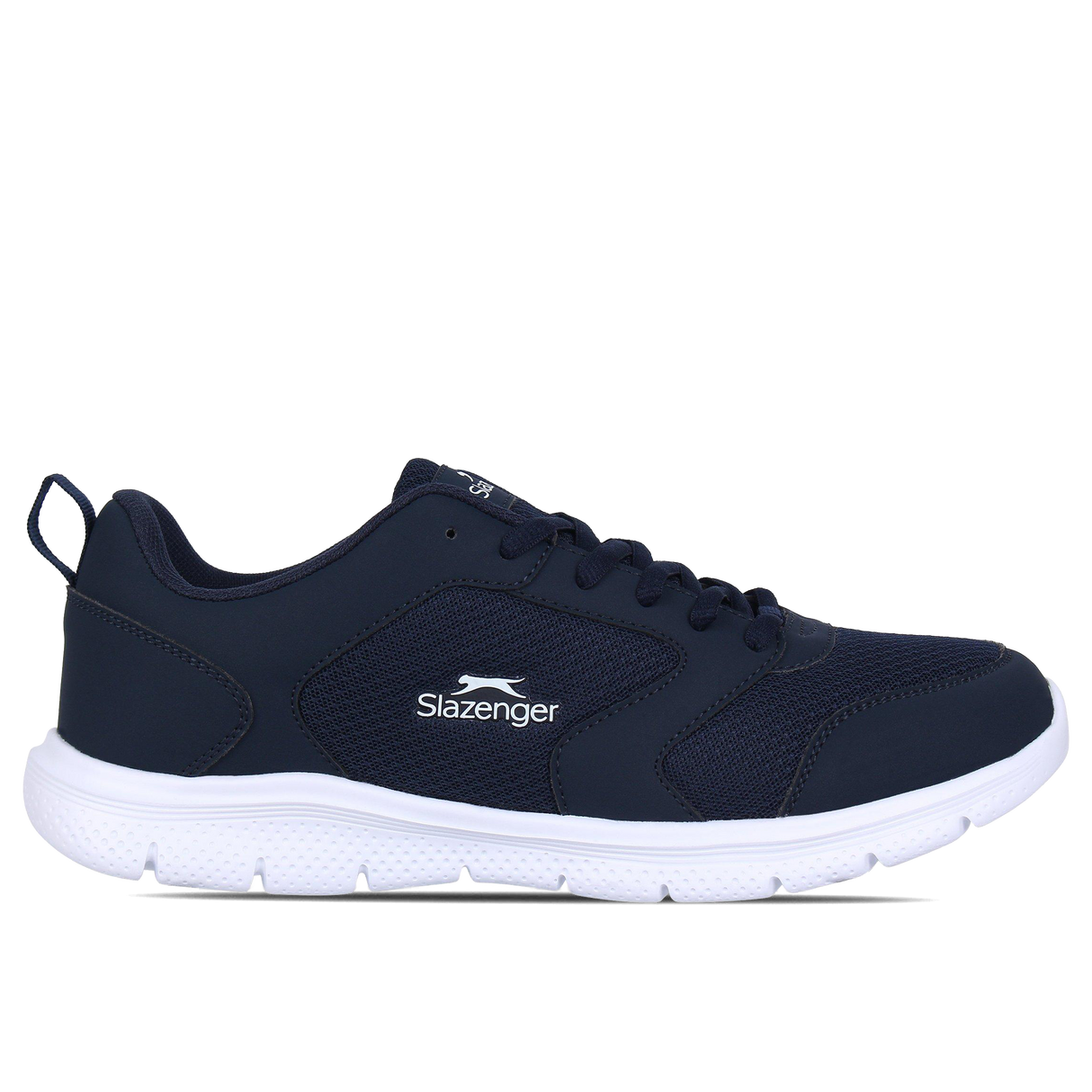 Slazenger Men's Force Mesh Runners Sneakers Navy/White