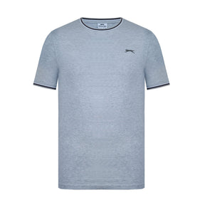 Slazenger Men's Tipped T-Shirt in Grey