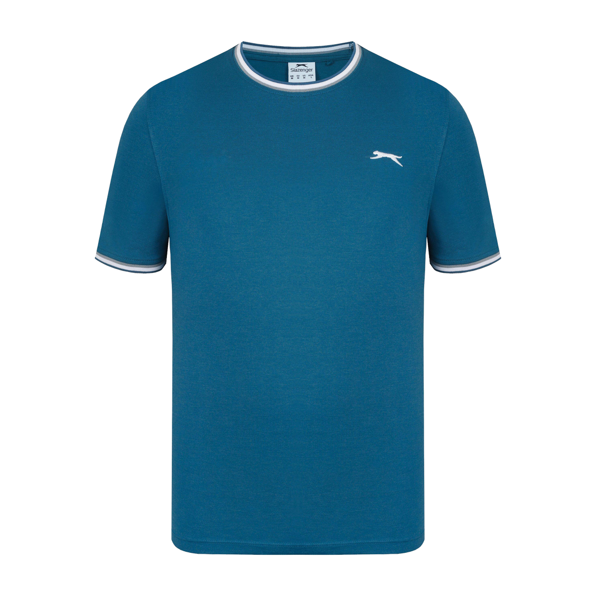 Slazenger Men's Tipped T-Shirt - Teal