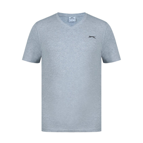 Slazenger Men's V-Neck T-Shirt in Grey