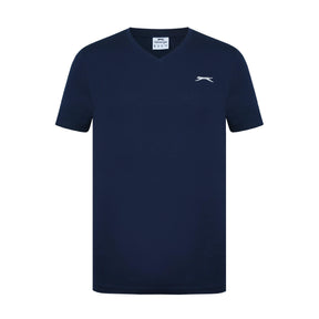 Slazenger Men's V-Neck T-Shirt in Navy