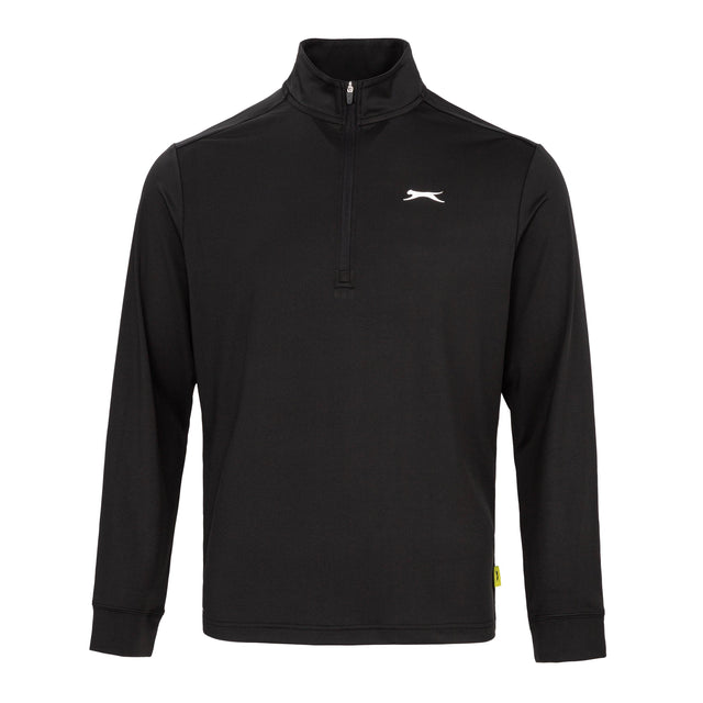 Slazenger Men's Zip Pullover in Black
