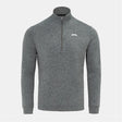 Slazenger Men's Zip Pullover in Grey