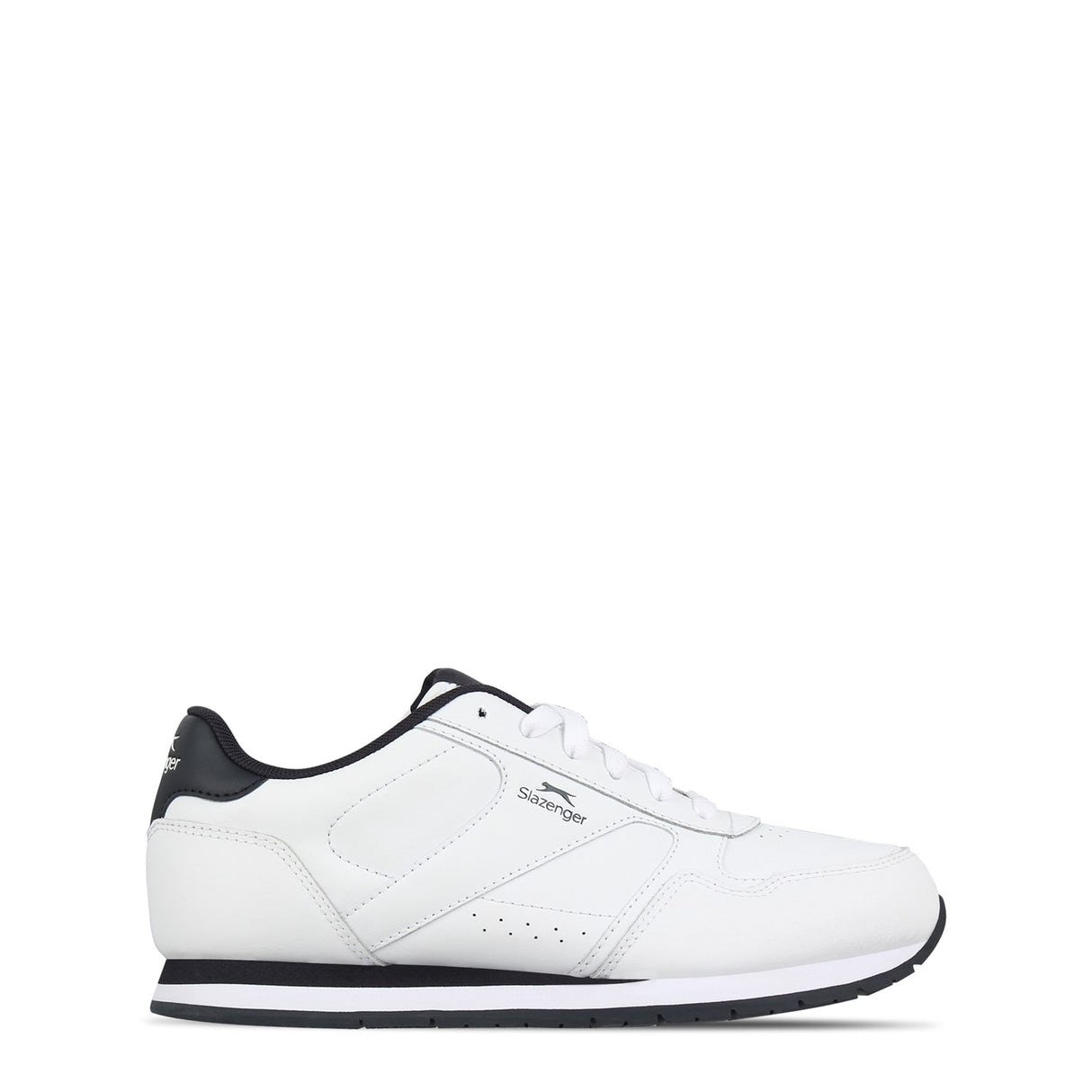 Slazenger Older Kids Unisex Classic Low Top Sneakers White/Navy