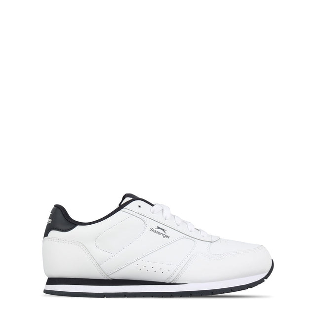 Slazenger Older Kids Unisex Classic Low Top Sneakers White/Navy