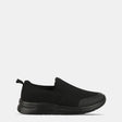 Slazenger Older Kids Unisex Zeal Slip Runners Black/Black
