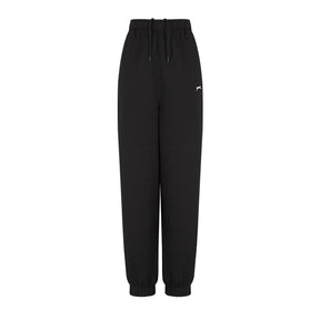 Slazenger Women's Closed Hem Fleece Pants in Black
