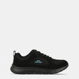 Slazenger Women's Force Mesh Runners Sneakers Black/Blue
