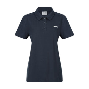 Slazenger Women's Pique Polo in Navy