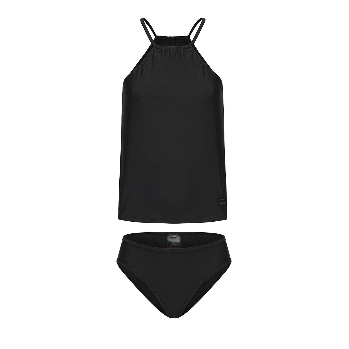 Slazenger Women's Plain Tankini Set Black
