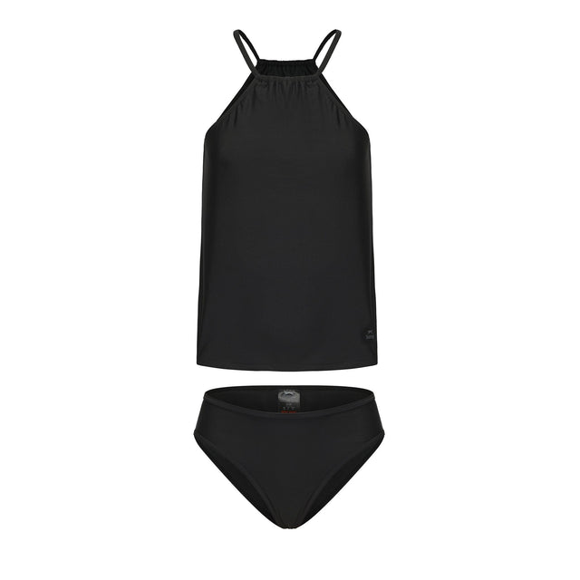Slazenger Women's Plain Tankini Set Black