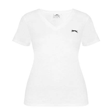 Slazenger Women's V-Neck T-Shirt in White
