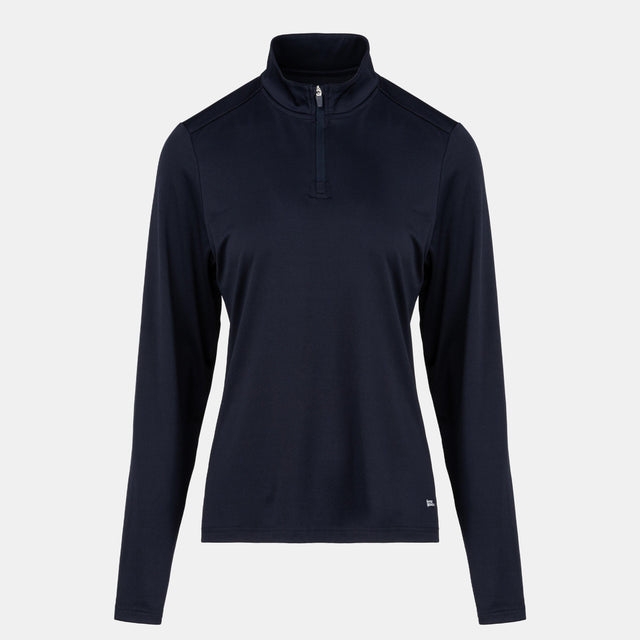 Slazenger Women's Zip Pullover in Navy