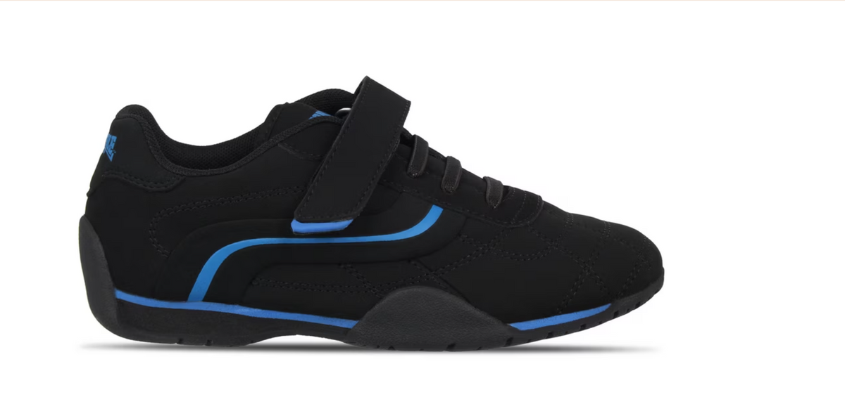 Lonsdale Younger Kids Unisex Camden Low Top Sneakers Black/Blue