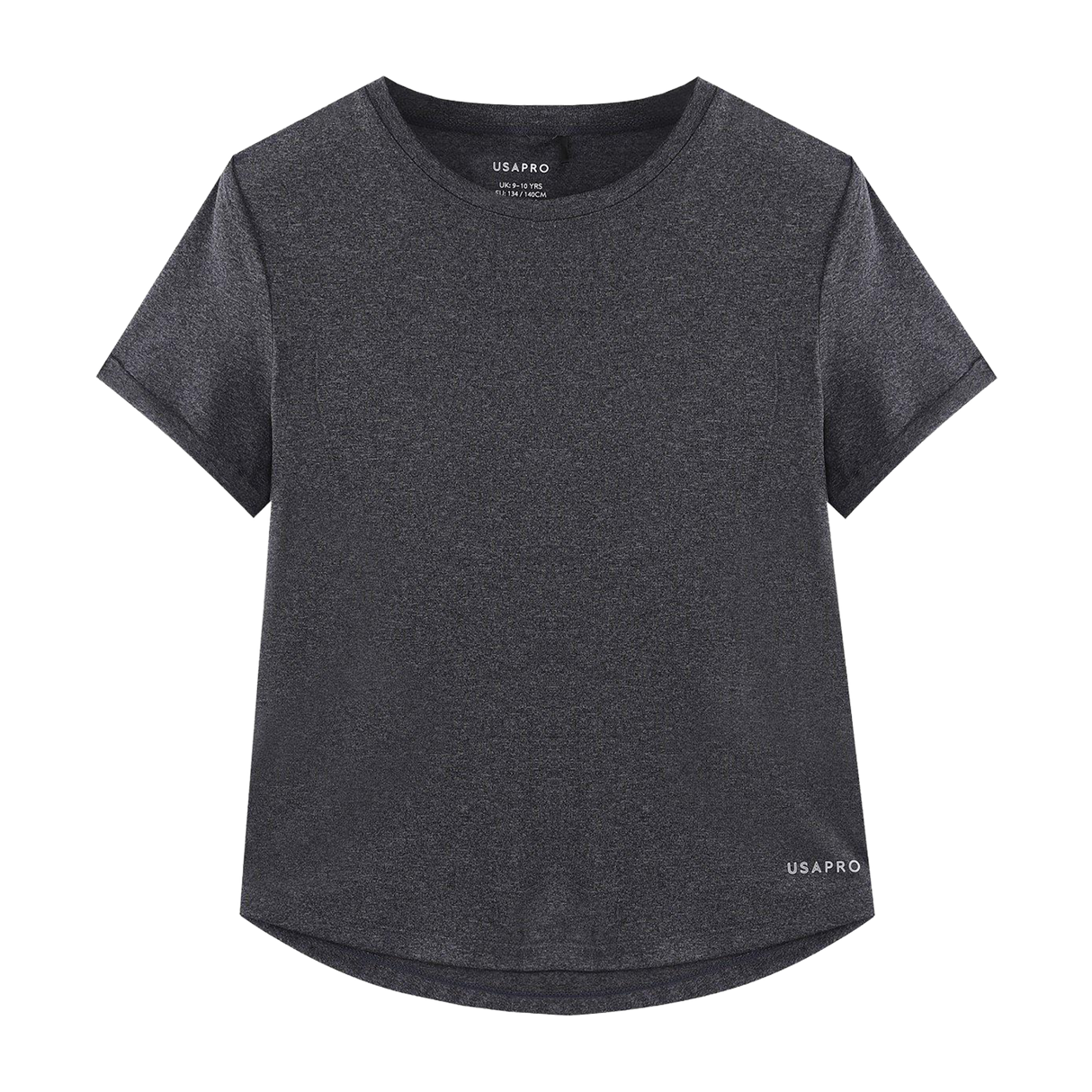 USA Pro Junior Girls USA Boyfriend T-Shirt - Black