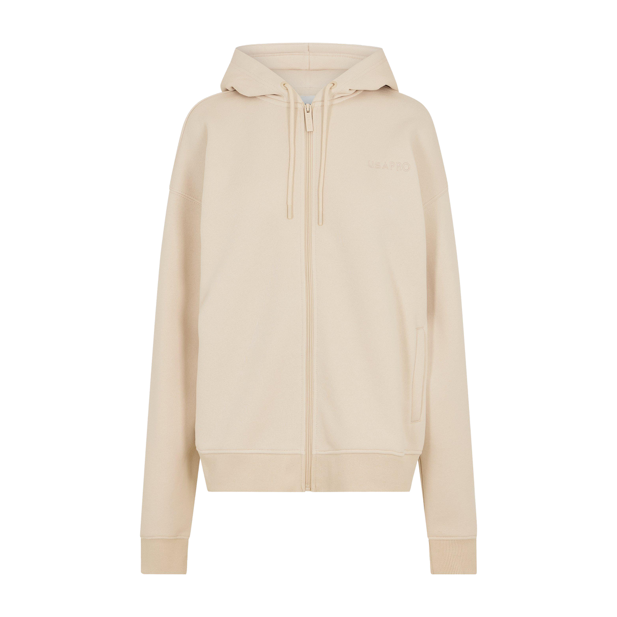 USA Pro Women's Oversized Hoodie - Cream
