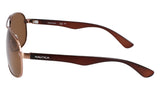 Nautica N2245S Mens Sunglasses - Brown